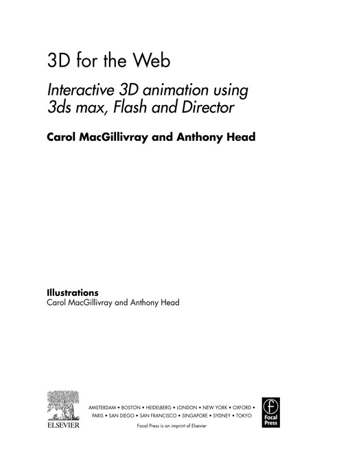 Title details for 3D for the Web by Carol MacGillivray - Available